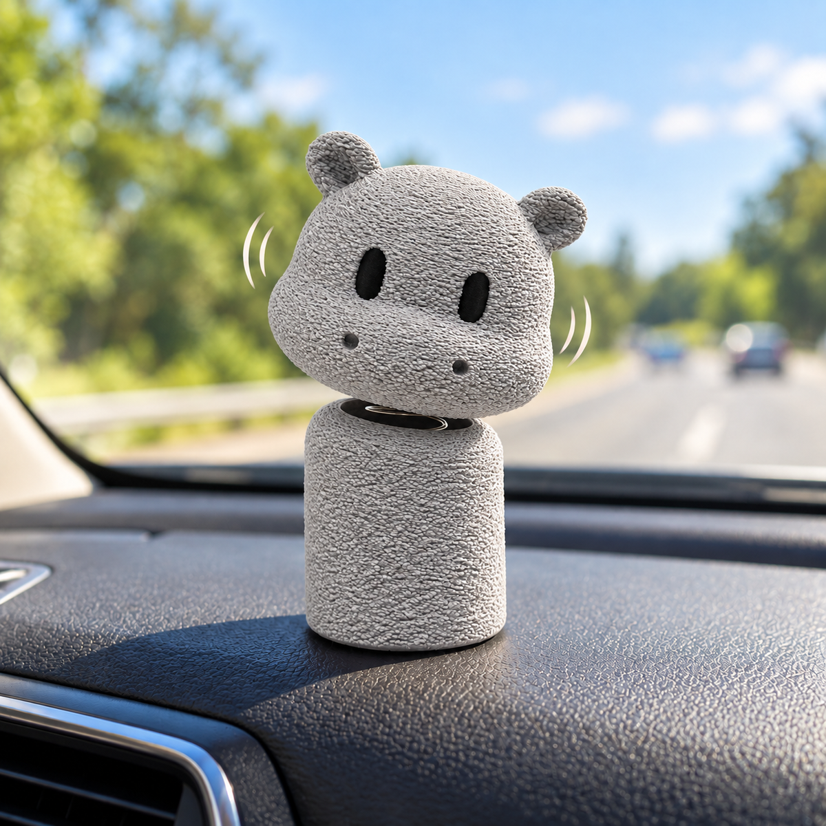 Hippo Bobblehead