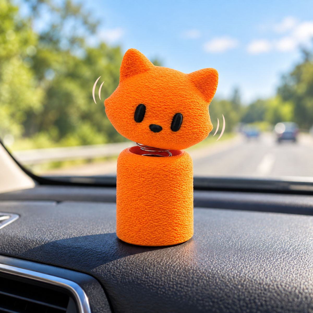 Orange Cat Bobblehead