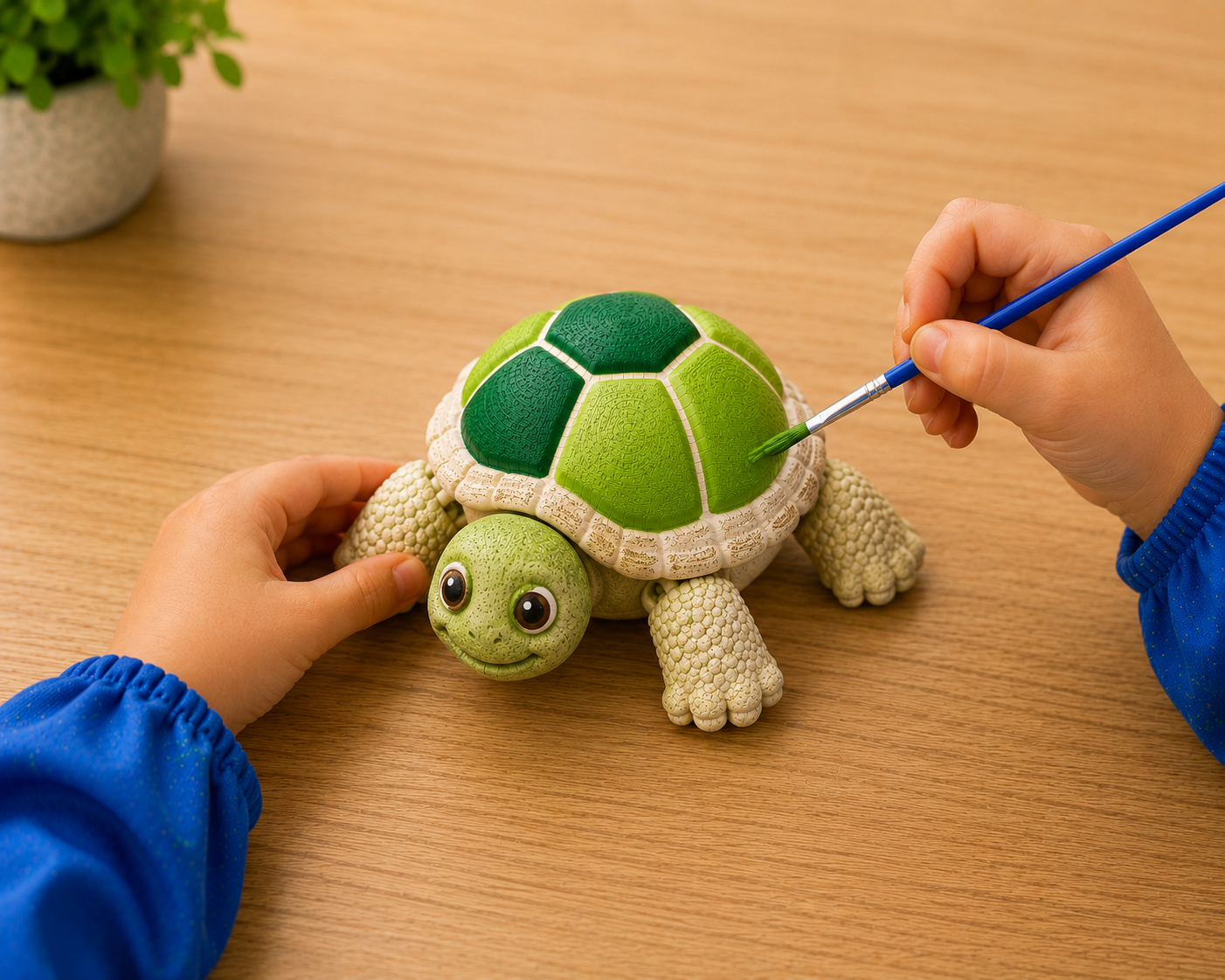 Terry the Turtle – 6" Paint Your Own 3D Turtle Kit