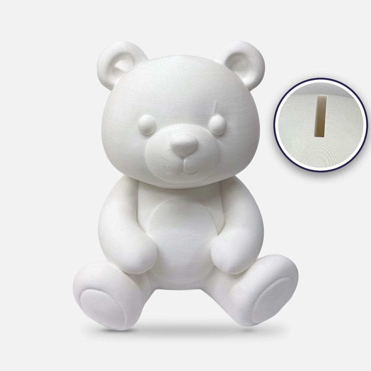 Color Your Own Bear Bank 11.75 Inch Tall – Creative Coloring Kit